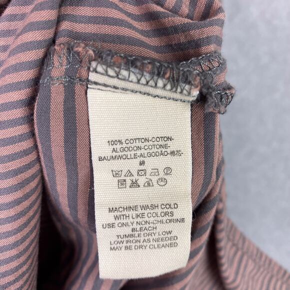 Free People Lakehouse Oversize Shirt In Pink Size XS - Picture 9 of 9